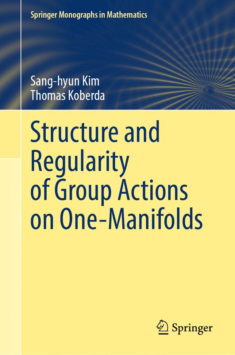 Structure and Regularity of Group Actions on One-Manifolds 1