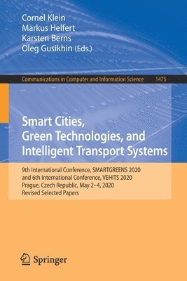 bokomslag Smart Cities, Green Technologies, and Intelligent Transport Systems