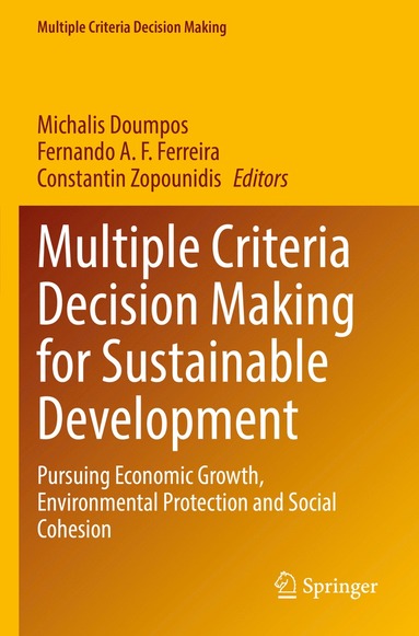 bokomslag Multiple Criteria Decision Making for Sustainable Development