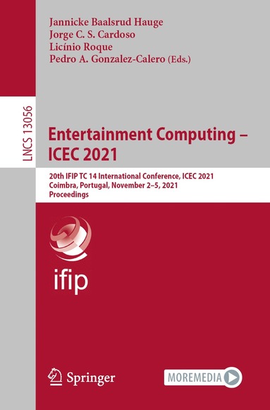 bokomslag Entertainment Computing - ICEC 2021