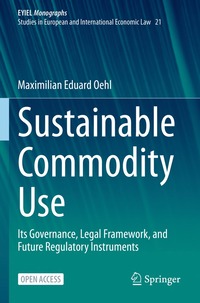 bokomslag Sustainable Commodity Use