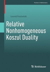 bokomslag Relative Nonhomogeneous Koszul Duality