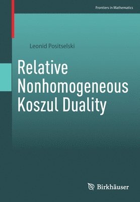 Relative Nonhomogeneous Koszul Duality 1