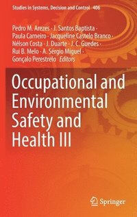 bokomslag Occupational and Environmental Safety and Health III