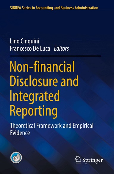 Lino Cinquini, Francesco De Luca - Non-financial Disclosure and Integrated Reporting, Häftad