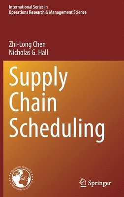 bokomslag Supply Chain Scheduling