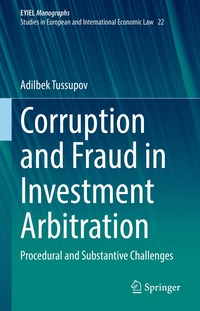 bokomslag Corruption and Fraud in Investment Arbitration