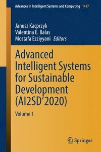 bokomslag Advanced Intelligent Systems for Sustainable Development (AI2SD2020)