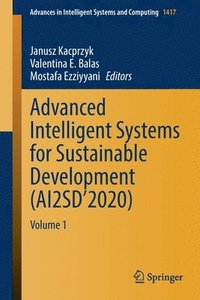 bokomslag Advanced Intelligent Systems for Sustainable Development (AI2SD'2020)