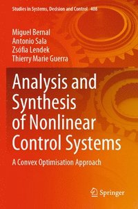 bokomslag Analysis and Synthesis of Nonlinear Control Systems