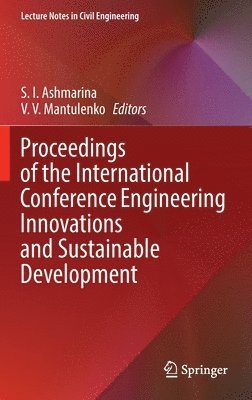 bokomslag Proceedings of the International Conference Engineering Innovations and Sustainable Development