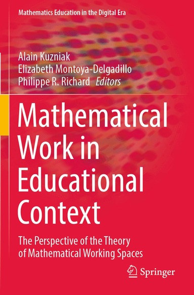 Alain Kuzniak, Elizabeth Montoya-Delgadillo, Philippe R. Richard - Mathematical Work in Educational Context, Häftad