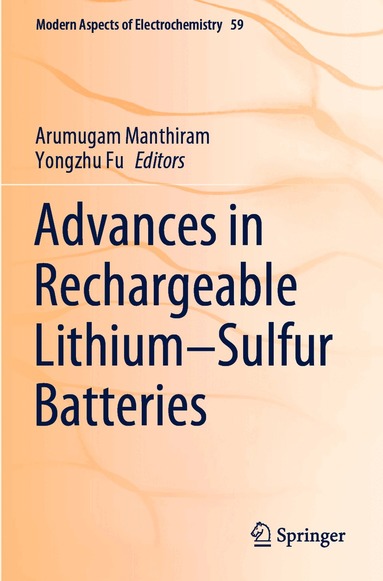 Arumugam Manthiram, Yongzhu Fu - Advances in Rechargeable Lithium–Sulfur Batteries, Häftad