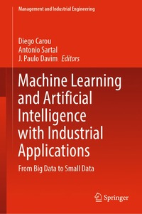 bokomslag Machine Learning and Artificial Intelligence with Industrial Applications