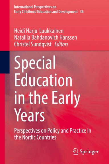 Heidi Harju-Luukkainen, Natallia Bahdanovich Hanssen, Christel Sundqvist - Special Education in the Early Years, Inbunden