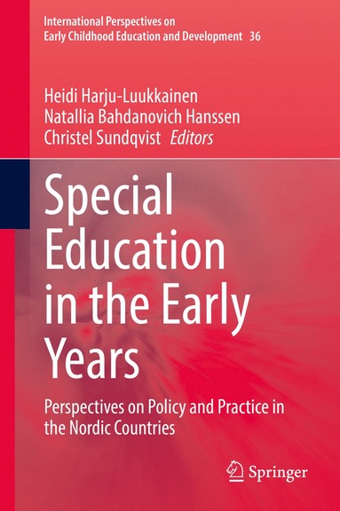 bokomslag Special Education in the Early Years