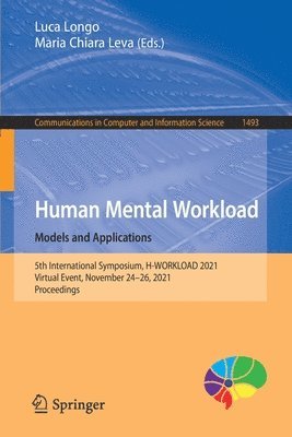 bokomslag Human Mental Workload: Models and Applications