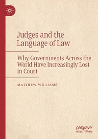 bokomslag Judges and the Language of Law