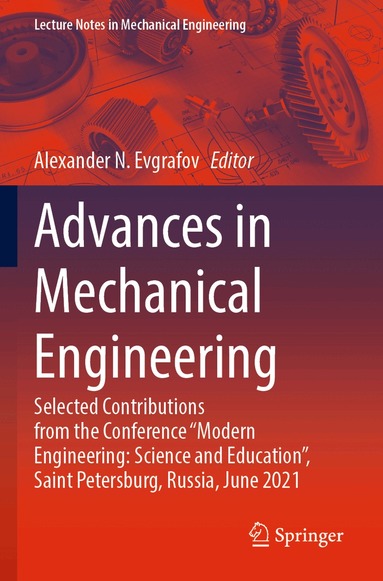 Alexander N. Evgrafov - Advances in Mechanical Engineering, Häftad