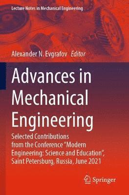 bokomslag Advances in Mechanical Engineering