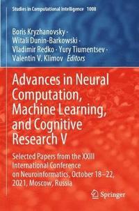 bokomslag Advances in Neural Computation, Machine Learning, and Cognitive Research V