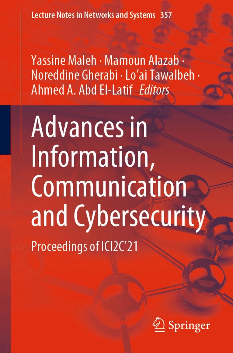 Advances in Information, Communication and Cybersecurity 1