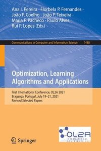 bokomslag Optimization, Learning Algorithms and Applications