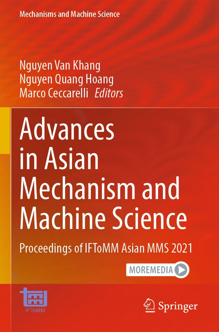 Advances in Asian Mechanism and Machine Science 1