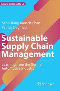 bokomslag Sustainable Supply Chain Management