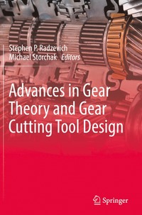 bokomslag Advances in Gear Theory and Gear Cutting Tool Design