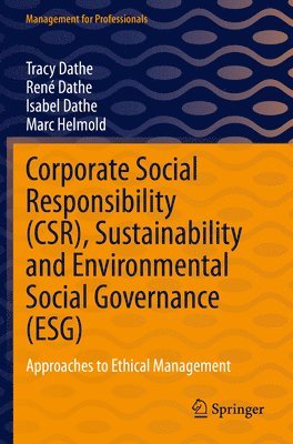 bokomslag Corporate Social Responsibility (CSR), Sustainability and Environmental Social Governance (ESG)