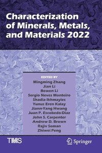 bokomslag Characterization of Minerals, Metals, and Materials 2022