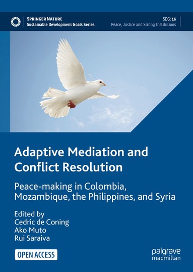 Cedric de Coning, Ako Muto, Rui Saraiva - Adaptive Mediation and Conflict Resolution, Inbunden