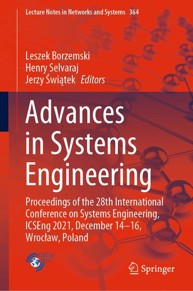 Leszek Borzemski, Henry Selvaraj, Jerzy Świątek - Advances in Systems Engineering, Inbunden