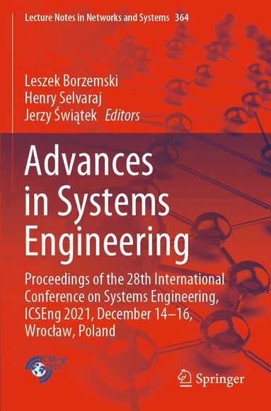 Leszek Borzemski, Henry Selvaraj, Jerzy Świątek - Advances in Systems Engineering, Häftad