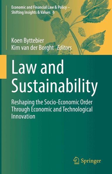 Koen Byttebier, Kim van der Borght - Law and Sustainability, Inbunden