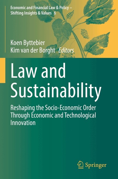 Koen Byttebier, Kim van der Borght - Law and Sustainability, Häftad
