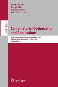 bokomslag Combinatorial Optimization and Applications