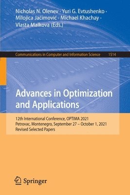 Advances in Optimization and Applications 1