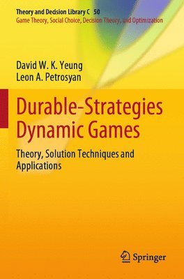 bokomslag Durable-Strategies Dynamic Games