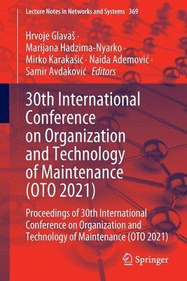 bokomslag 30th International Conference on Organization and Technology of Maintenance (OTO 2021)