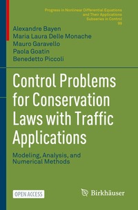 bokomslag Control Problems for Conservation Laws with Traffic Applications