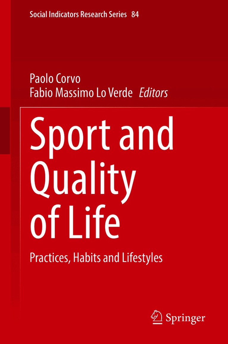 Paolo Corvo, Fabio Massimo Lo Verde - Sport and Quality of Life, Inbunden