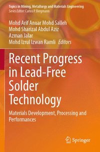 bokomslag Recent Progress in Lead-Free Solder Technology