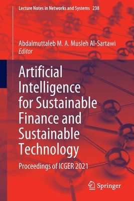 bokomslag Artificial Intelligence for Sustainable Finance and Sustainable Technology