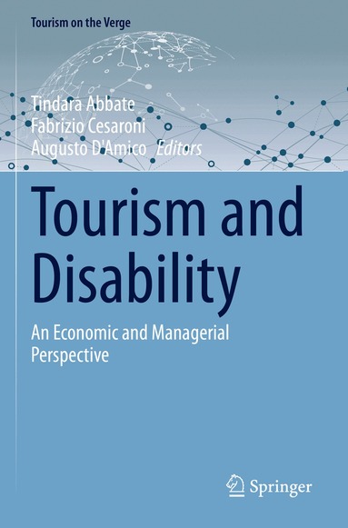 Tindara Abbate, Fabrizio Cesaroni, Augusto D'Amico - Tourism and Disability, Häftad