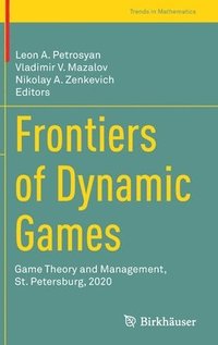 bokomslag Frontiers of Dynamic Games