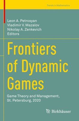 bokomslag Frontiers of Dynamic Games