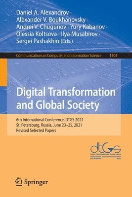 bokomslag Digital Transformation and Global Society