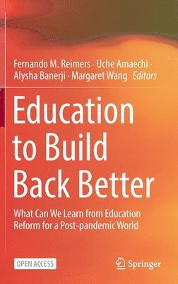 bokomslag Education to Build Back Better